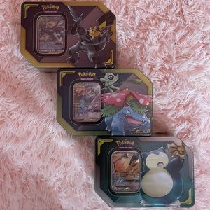 Pokémon Tag Team 3 Tins Factory Sealed
